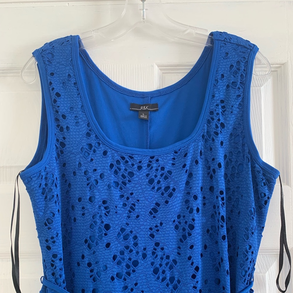Fun Blue Maxi Dress